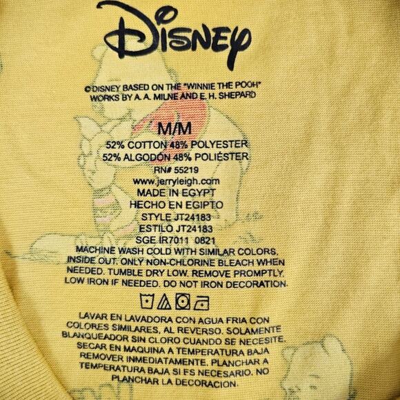 Disney's Winnie the Pooh Character T-shirt NWT Juniors Size M - Picture 6 of 8